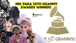 Nih, Para 58th Grammy Awards Winners │IDNtimes.com