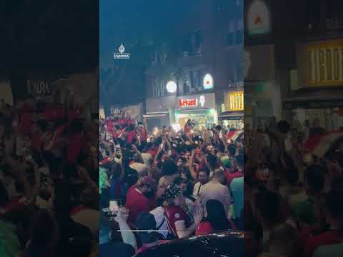 Egypt fans in New York celebrate first-ever World Cup win | AJ #shorts