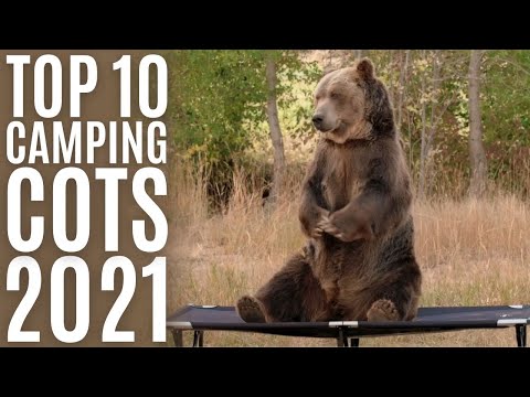 Top 10: Best Folding Camping Cots of 2021 / Folding Sleeping Cot / Camping Bed for Outdoor, Travel