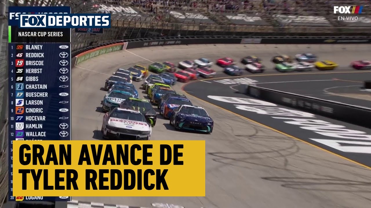 🏎️💨 REDDICK LLEGA A 5TA POSICIÓN | Bristol Motor Speedway | NASCAR