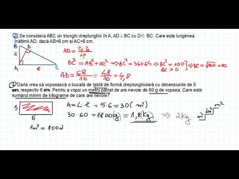 Rezolvare test geometrie