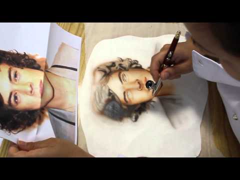 Kricky Cakes Decoration: 1 Direction fondant portre werk video