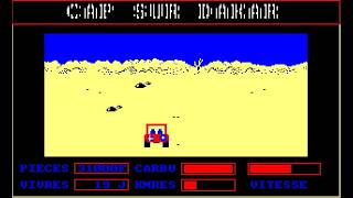 [Amstrad CPC] Cap Sur Dakar - Longplay