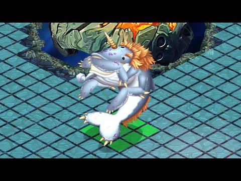 “NEW” Adult Bowhead On Space Island “My Singing Monsters Dawn Of Fire” “Msm Dof”