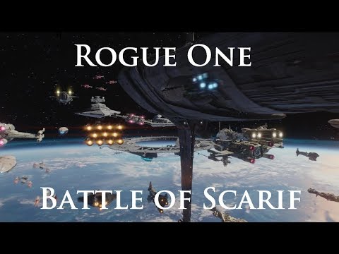 Nerf Herding Ep.5 | Rogue One - Battle of Scarif | Star Wars Armada