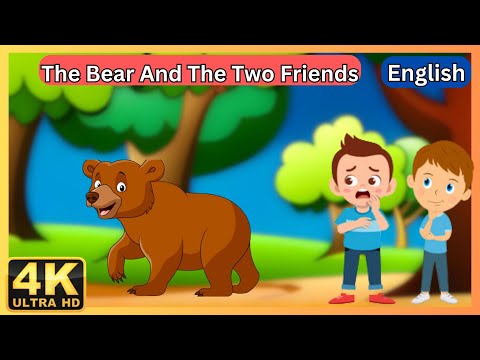 The Bear And The Two Friends | English Stories | Stories For Kids | Kids Storytelling | Moral Story
