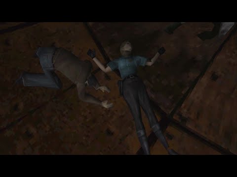 Silent Hill scene 42a. Harry kills Cybil 4K@60 correct brightness aspect ratio HQ remastered (NTSC)