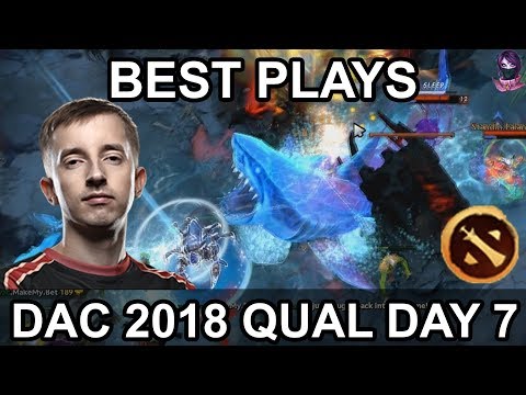 DAC 2018 Major BEST PLAYS Day 7 QUALS Highlights Dota 2 by Time 2 Dota #dota2