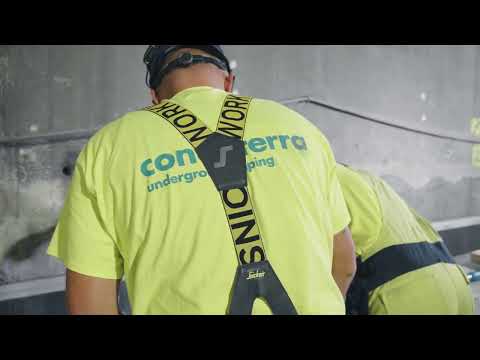 Vipo’s first tunnel installation.