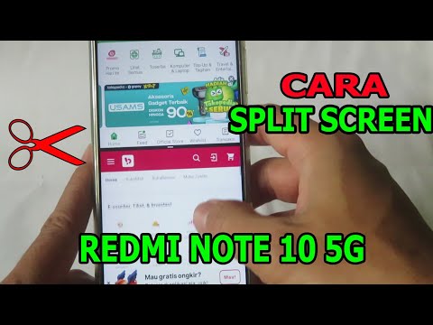 JANGAN BINGUNG !!  CARA SPLIT SCREEN REDMI NOTE 10 5G