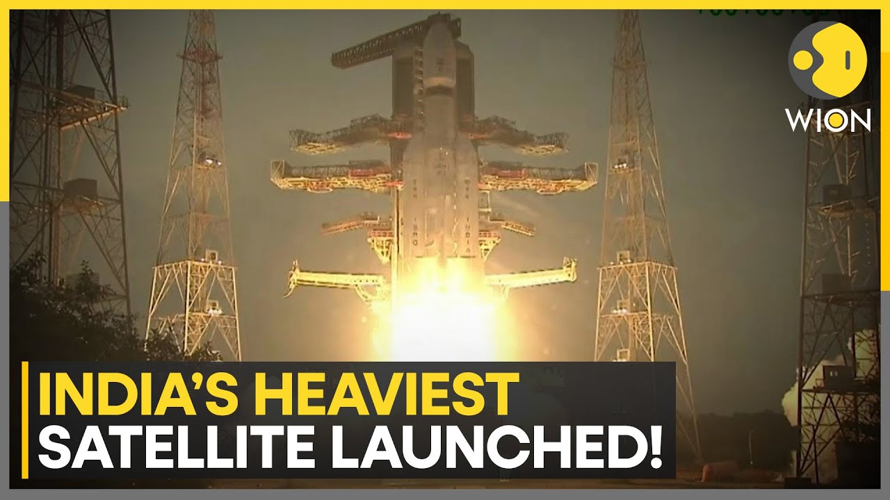 ISRO: India Shoots Off Heaviest Satellite with ISRO’s ‘Bahubali’ Rocket | WION