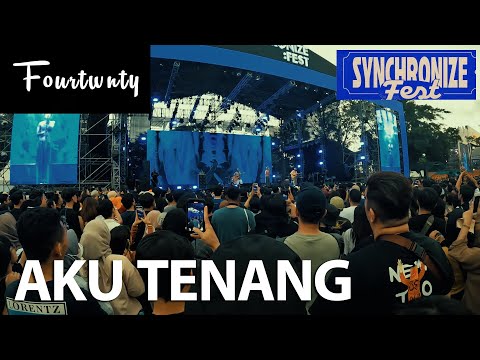FOURTWNTY - Aku Tenang - live at Synchronize Fest 2022