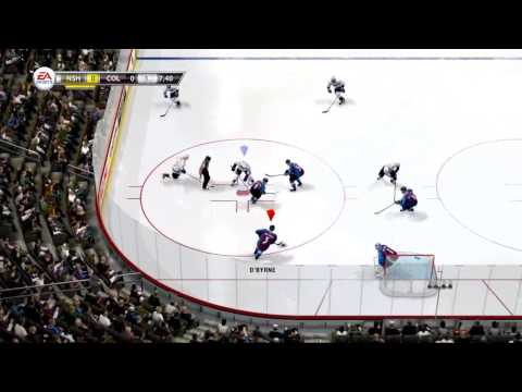 [HD] Nashville Predators vs. Colorado Avalanche 5-6 | Game Highlights | 02/18/2013 | NHL 13 |1/2