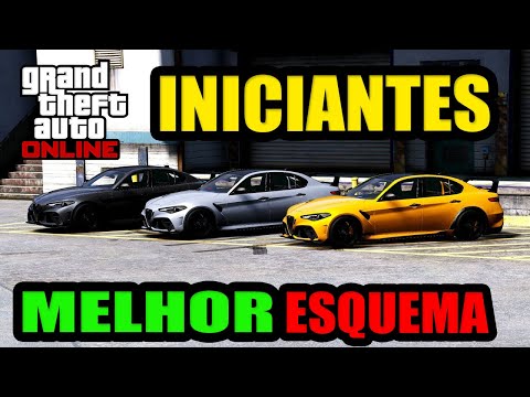 GTA V ONLINE: MELHOR ESQUEMA PARA INICIANTES 2025!