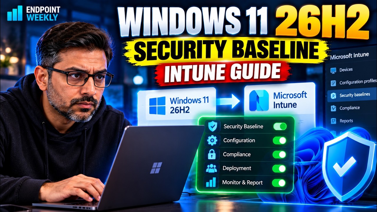 Windows 11 26H2 Security Baseline in Intune — Migrate Safely