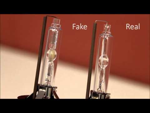 Real vs. Fake Xenon Capsules