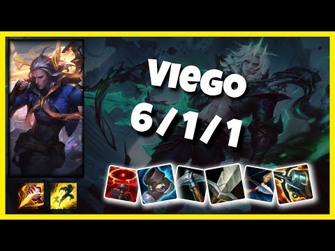 Viego vs Elise BR Challenger JUNGLE (6/1/1) - v11.4