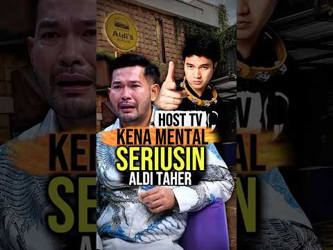 Host ini Kena Mental, Gara Gara Nge Seriusin Aldi Taher