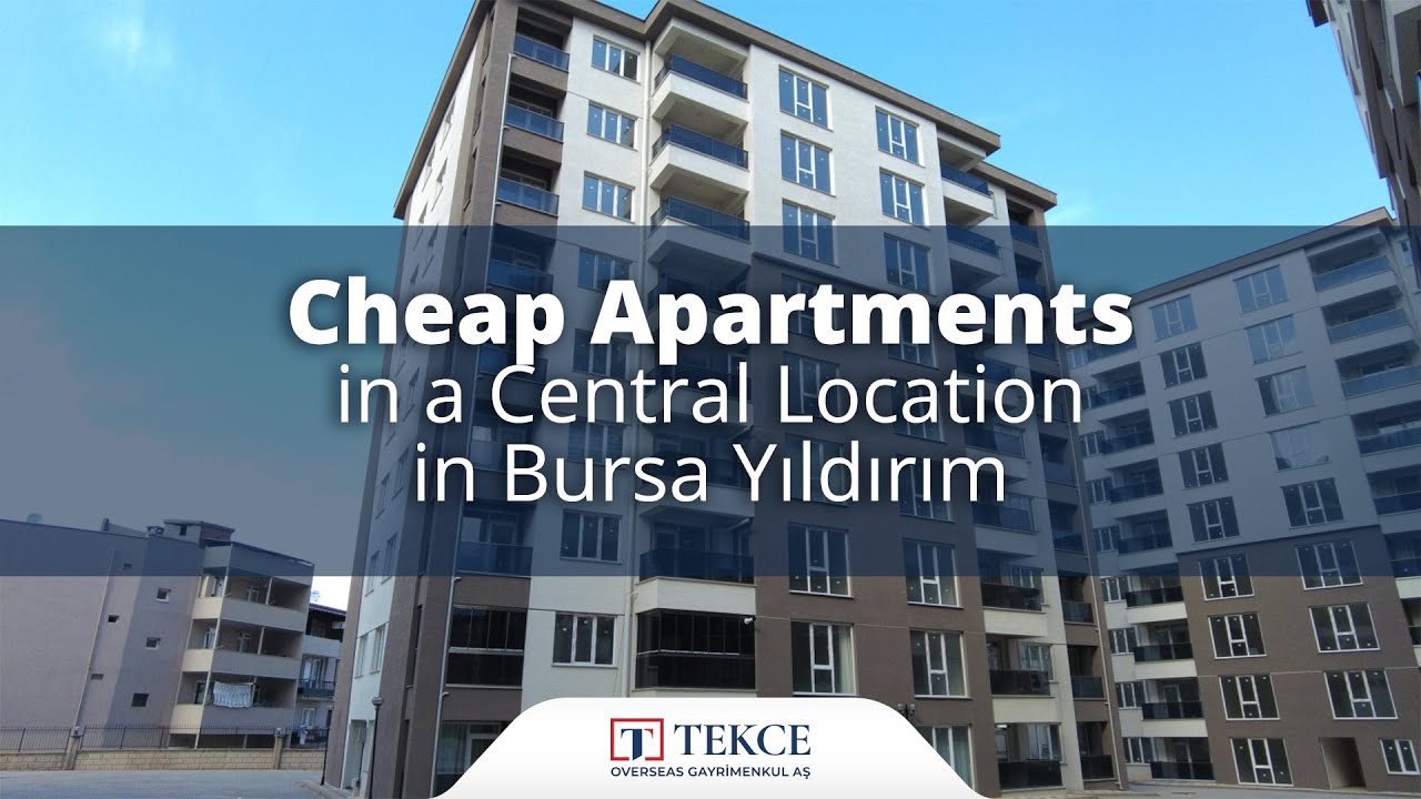 Bursa'da Merkezi Konumda Uygun Fiyatlı Satılık Daireler