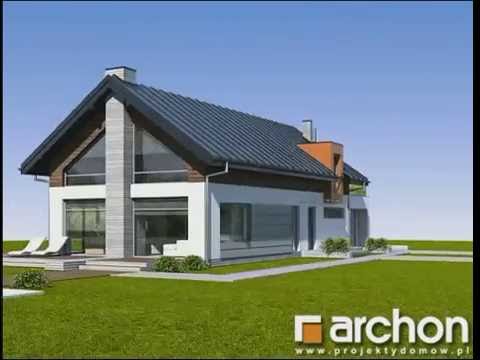 Dom w laurach. Projekty domów ARCHON+, www.archon.pl