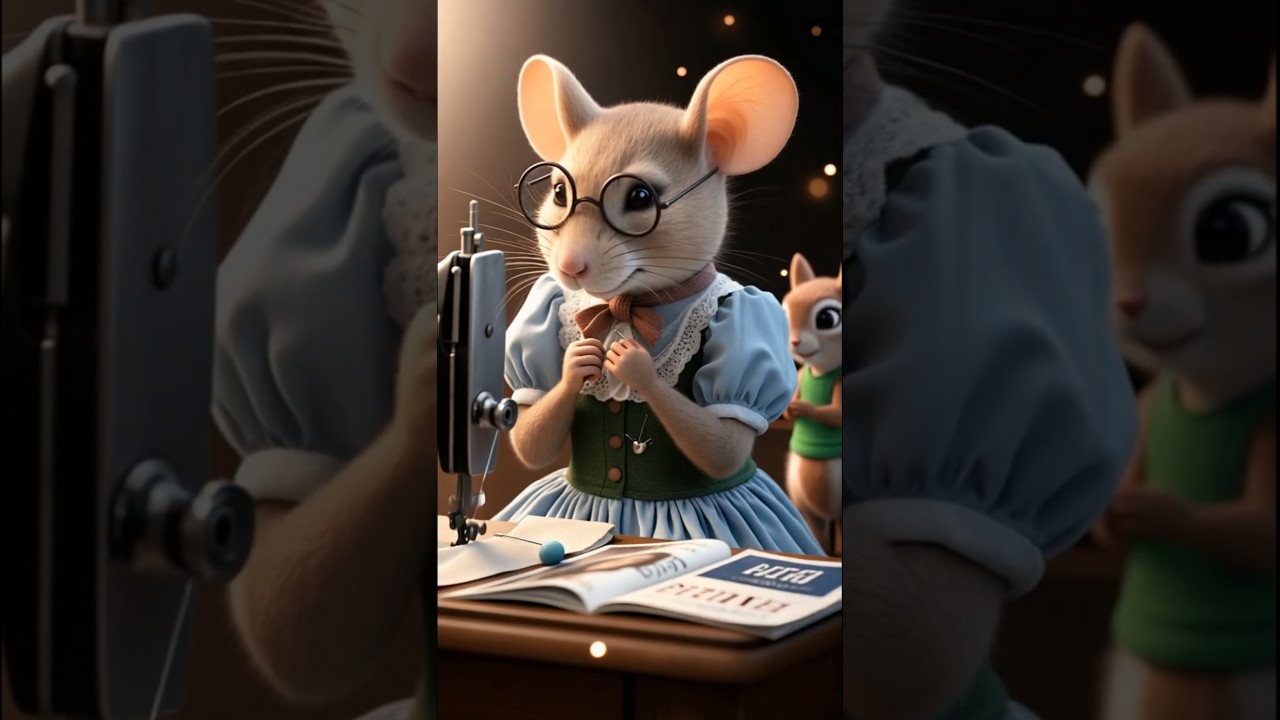 You Won’t Believe This Mouse Is a Tailor