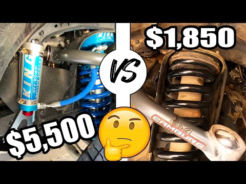 Kings 2.5 VS Bilstein 5100s - High End lift kit vs Entry Level lift kit for OVERLANDING