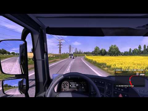 Euro Truck Simulator 2 Mercedes Actros Warszawa - Olsztyn