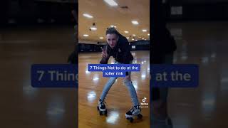 Things not to do when you visit the rollerskating rink! #shorts #rollerskating