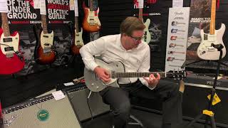 Video thumbnail for Gretsch G5426 Electromatic Jet Club Silver Ex-Display by Rimmers Music