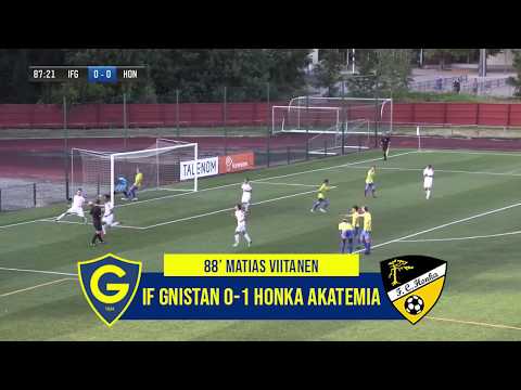 GnistanTV: IF Gnistan - Honka Akatemia (26.7.2019)