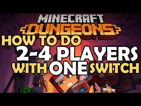 HOW to do LOCAL (offline) MULTIPLAYER in Minecraft Dungeons