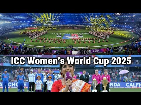 Shreya Ghoshal Singing Mayabini Song Of  At Icc Women's World Cup Opening Ceremony 2025 Cover
