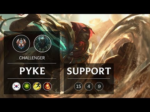 Pyke Support vs Alistar - KR Challenger Patch 8.24