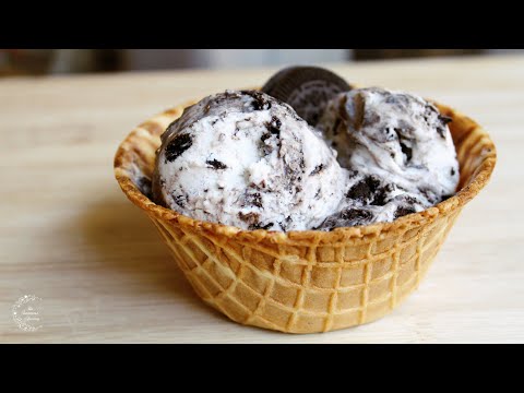 Dairy Free Cookies & Cream Ice Cream Recipe | Vegan Ice Cream | The Sweetest Journey