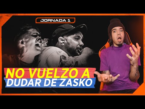 GAZIR EMPIEZA CON EL PIE IZQUIERDO 😢 BATALLON  ZASKO VS GAZIR FMS ESPAÑA J1 #fms #fmsespaña