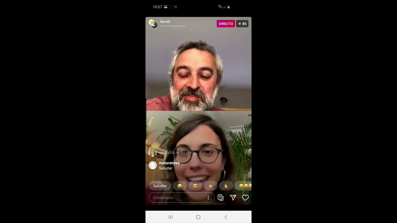 Directe a Instagram live amb Marta Roig - LECXIT