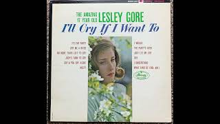 Lesley Gore Cry And You Cry Alone