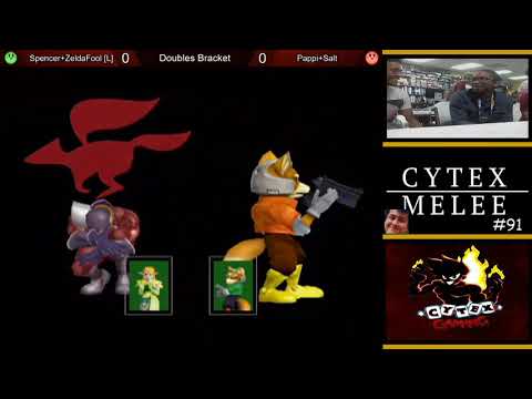 Cytex Melee #91 Pappi+Salt vs Spencer+ZeldaFool - Doubles Grands