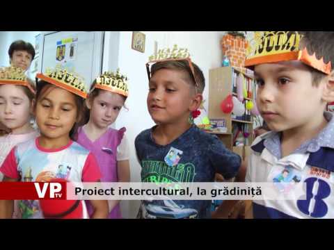 Proiect intercultural, la grădiniță
