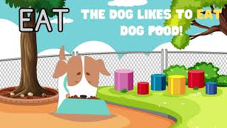 CORE WORDS / Eat / Core Vocabulary AAC / Speech Therapy Made Simple gameplay video by Speech Learning Place, 1:25 duration