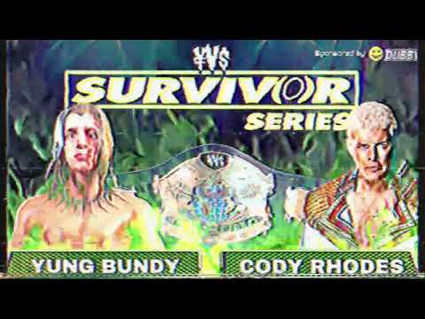 ¥V$ Survivor Series Promo! Yung Bundy vs #CodyRhodes in the Main Event! #SurvivorSeries