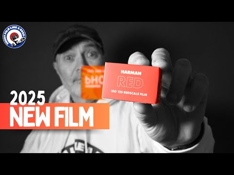 WOW! A NEW HARMAN FILM 2025. REDSCALE 📸 Let's try it out!!