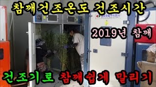 참깨농사 참깨쉽게묶는방법과 참깨건조기로 말리는방법에 대해서 이야기 해보았습니다
