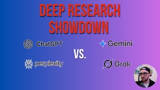 Deep Research Battle: Gemini BEATS ChatGPT, Perplexity & Grok (May 2025)