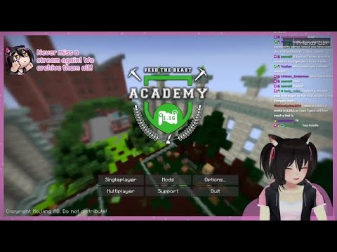 Minecraft FTB Modpacks #6 - Catbot_Tsumi VOD