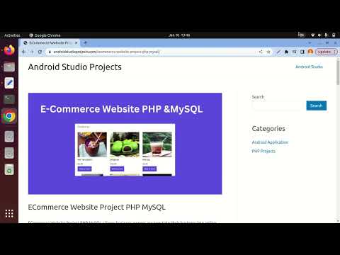 ECommerce Website Project PHP & MySQL Database | Source Code Download | Android Studio Projects