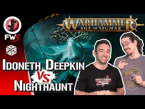 Age of Sigmar : Idoneth Deepkin VS Nighthaunt