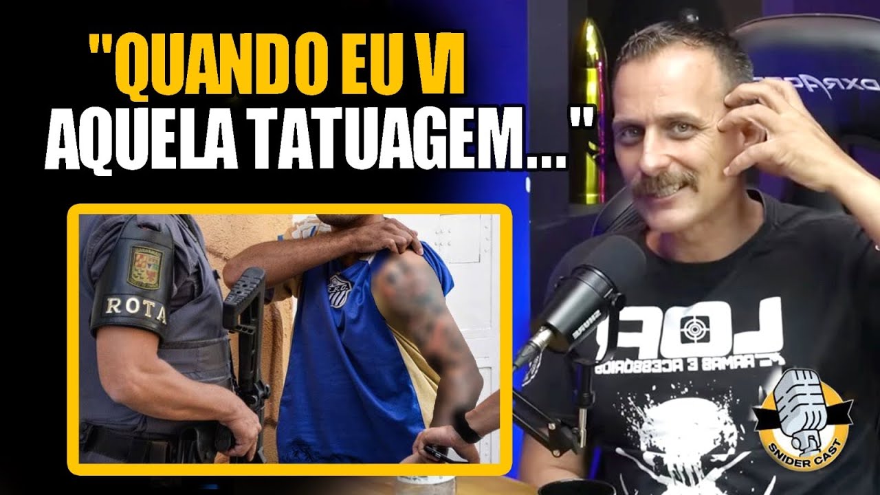 É ISSO QUE ACONTECE QUANDO A ROTA ABORDA ALGUÉM COM ESSA TATUAGEM... - SGT Nantes da rota