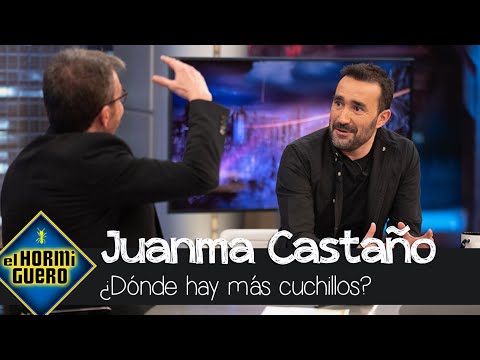 Juanma Castaño ¿Dónde hay más cuchillos? ¿en la cocina o en el periodismo deportivo? - El Hormiguero