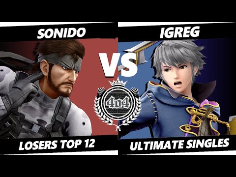 4o4 Smash Night 84 - Sonido (Snake) vs AP| iGreg! (Robin) - Losers Top 12